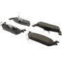 CENTRIC PARTS 103.10120 C-Tek Ceramic Brake Pads with Shims
