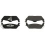 CENTRIC PARTS 103.10120 C-Tek Ceramic Brake Pads with Shims