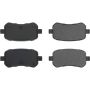 CENTRIC PARTS 103.10210 C-Tek Ceramic Brake Pads with Shims