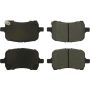 CENTRIC PARTS 103.10280 C-Tek Ceramic Brake Pads with Shims