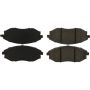 CENTRIC PARTS 103.10310 C-Tek Ceramic Brake Pads with Shims