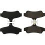 CENTRIC PARTS 103.10480 C-Tek Ceramic Brake Pads with Shims