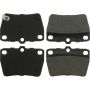 CENTRIC PARTS 103.10510 C-Tek Ceramic Brake Pads with Shims