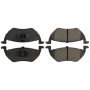 CENTRIC PARTS 103.10550 C-Tek Ceramic Brake Pads with Shims