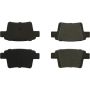 CENTRIC PARTS 103.10710 C-Tek Ceramic Brake Pads with Shims