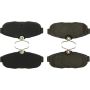CENTRIC PARTS 103.10820 C-Tek Ceramic Brake Pads with Shims