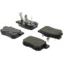 CENTRIC PARTS 103.10860 C-Tek Ceramic Brake Pads with Shims
