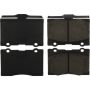 CENTRIC PARTS 103.10910 C-Tek Ceramic Brake Pads with Shims