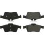 CENTRIC PARTS 103.10950 C-Tek Ceramic Brake Pads with Shims