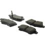 CENTRIC PARTS 103.11010 C-Tek Ceramic Brake Pads with Shims