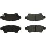 CENTRIC PARTS 103.11010 C-Tek Ceramic Brake Pads with Shims