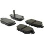 CENTRIC PARTS 103.11030 C-Tek Ceramic Brake Pads with Shims
