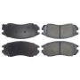 CENTRIC PARTS 103.11040 C-Tek Ceramic Brake Pads with Shims