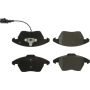CENTRIC PARTS 103.11070 C-Tek Ceramic Brake Pads with Shims