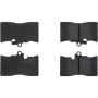 CENTRIC PARTS 103.11180 C-Tek Ceramic Brake Pads with Shims