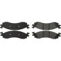 CENTRIC PARTS 103.11580 C-Tek Ceramic Brake Pads with Shims