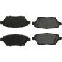 CENTRIC PARTS 103.11610 C-Tek Ceramic Brake Pads with Shims