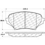 CENTRIC PARTS 103.11790 C-Tek Ceramic Brake Pads with Shims