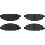 CENTRIC PARTS 103.11910 C-Tek Ceramic Brake Pads with Shims
