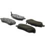 CENTRIC PARTS 103.12020 C-Tek Ceramic Brake Pads with Shims