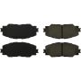 CENTRIC PARTS 103.12100 C-Tek Ceramic Brake Pads with Shims