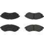 CENTRIC PARTS 103.12690 C-Tek Ceramic Brake Pads with Shims