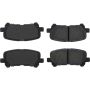 CENTRIC PARTS 103.12810 C-Tek Ceramic Brake Pads with Shims