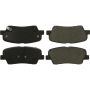 CENTRIC PARTS 103.12840 C-Tek Ceramic Brake Pads with Shims