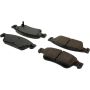 CENTRIC PARTS 103.12870 C-Tek Ceramic Brake Pads with Shims