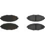 CENTRIC PARTS 103.13210 C-Tek Ceramic Brake Pads with Shims