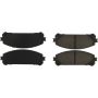 CENTRIC PARTS 103.13240 C-Tek Ceramic Brake Pads with Shims
