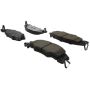 CENTRIC PARTS 103.13390 C-Tek Ceramic Brake Pads with Shims