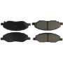 CENTRIC PARTS 103.13450 C-Tek Ceramic Brake Pads with Shims