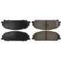 CENTRIC PARTS 103.13510 C-Tek Ceramic Brake Pads with Shims