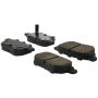 CENTRIC PARTS 103.13540 C-Tek Ceramic Brake Pads with Shims