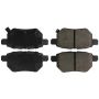 CENTRIC PARTS 103.13540 C-Tek Ceramic Brake Pads with Shims