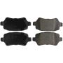 CENTRIC PARTS 103.13620 C-Tek Ceramic Brake Pads with Shims