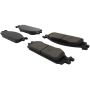 CENTRIC PARTS 103.13760 C-Tek Ceramic Brake Pads with Shims