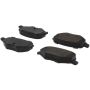 CENTRIC PARTS 103.13770 C-Tek Ceramic Brake Pads with Shims