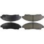 CENTRIC PARTS 103.13780 C-Tek Ceramic Brake Pads with Shims
