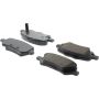 CENTRIC PARTS 103.14020 C-Tek Ceramic Brake Pads with Shims