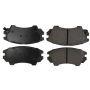 CENTRIC PARTS 103.14040 C-Tek Ceramic Brake Pads with Shims