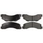 CENTRIC PARTS 103.14140 C-Tek Ceramic Brake Pads with Shims