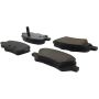 CENTRIC PARTS 103.14300 C-Tek Ceramic Brake Pads with Shims