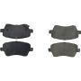 CENTRIC PARTS 103.14350 C-Tek Ceramic Brake Pads with Shims