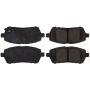 CENTRIC PARTS 103.14540 C-Tek Ceramic Brake Pads with Shims