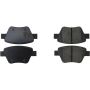 CENTRIC PARTS 103.14560 C-Tek Ceramic Brake Pads with Shims