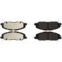 CENTRIC PARTS 103.14630 C-Tek Ceramic Brake Pads with Shims