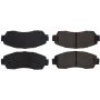 CENTRIC PARTS 103.15210 C-Tek Ceramic Brake Pads with Shims