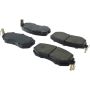 CENTRIC PARTS 103.15390 C-Tek Ceramic Brake Pads with Shims